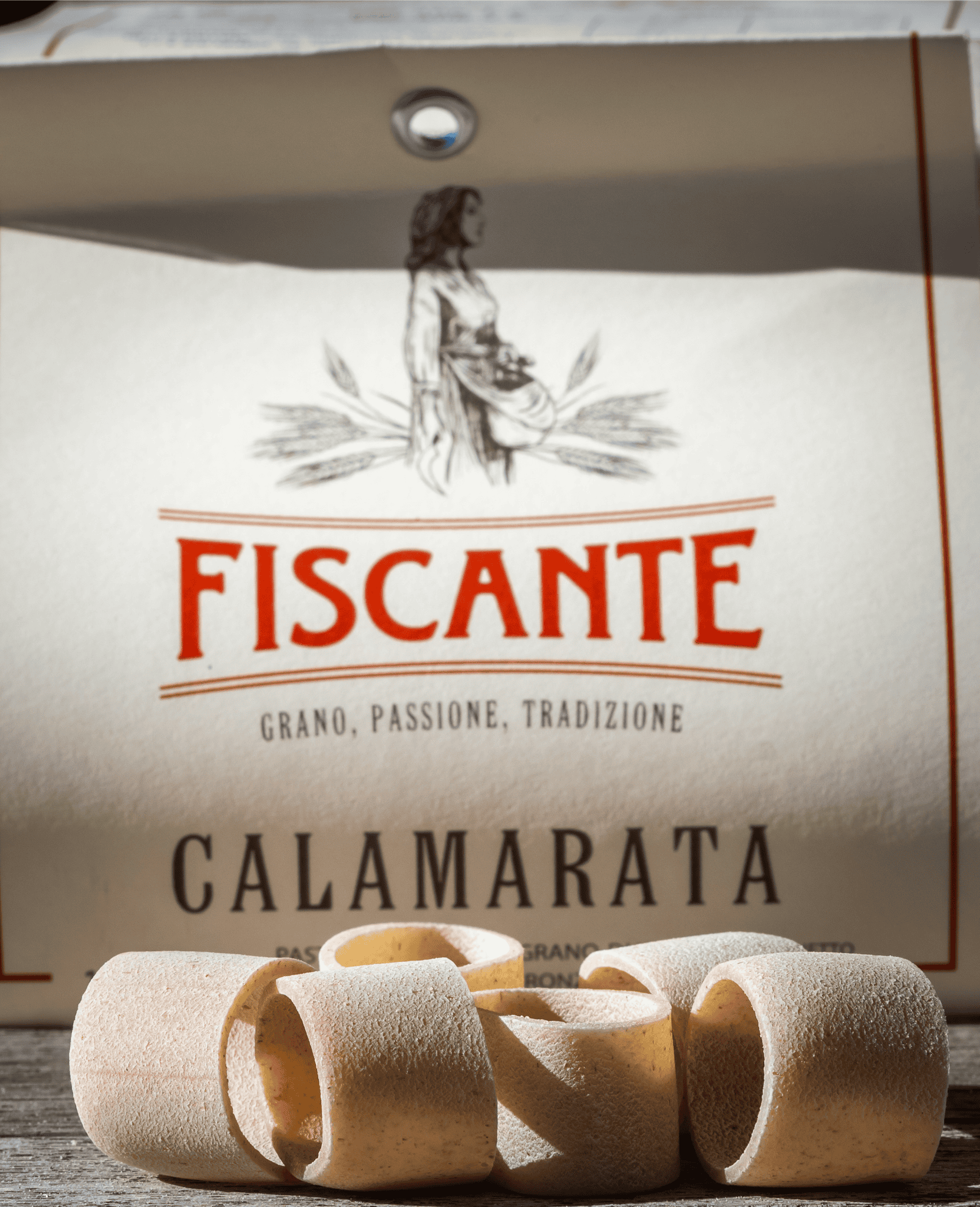 calamarata principale Calamarata biologica Fiscante | Pasta di grano duro bio 100% italiano trafilata al bronzo - immagine 1