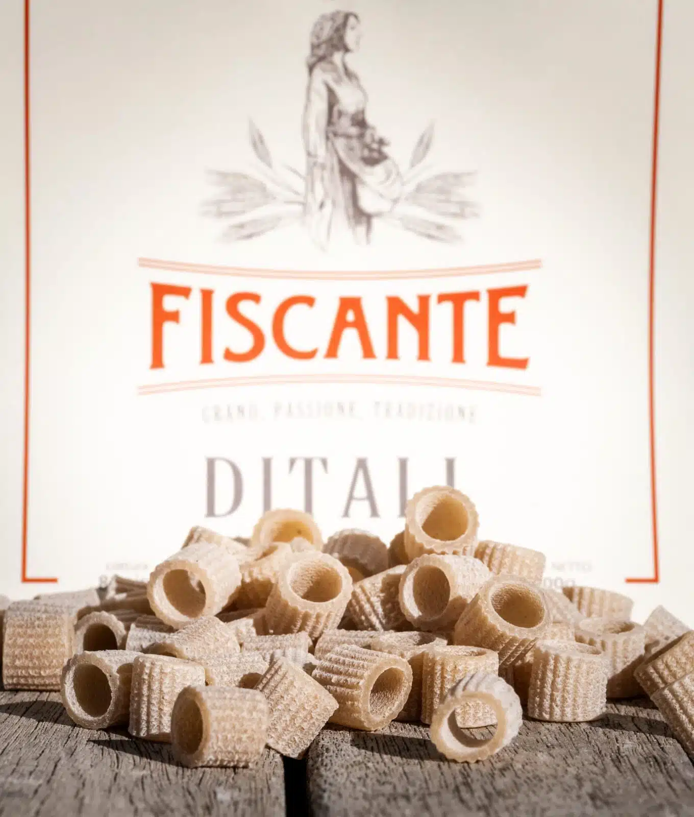 ditali Ditali biologiche Fiscante | Pasta di grano duro bio 100% italiano trafilata al bronzo - immagine 1