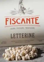 Letterine biologiche Fiscante | Pasta di grano duro bio 100% italiano trafilata al bronzo