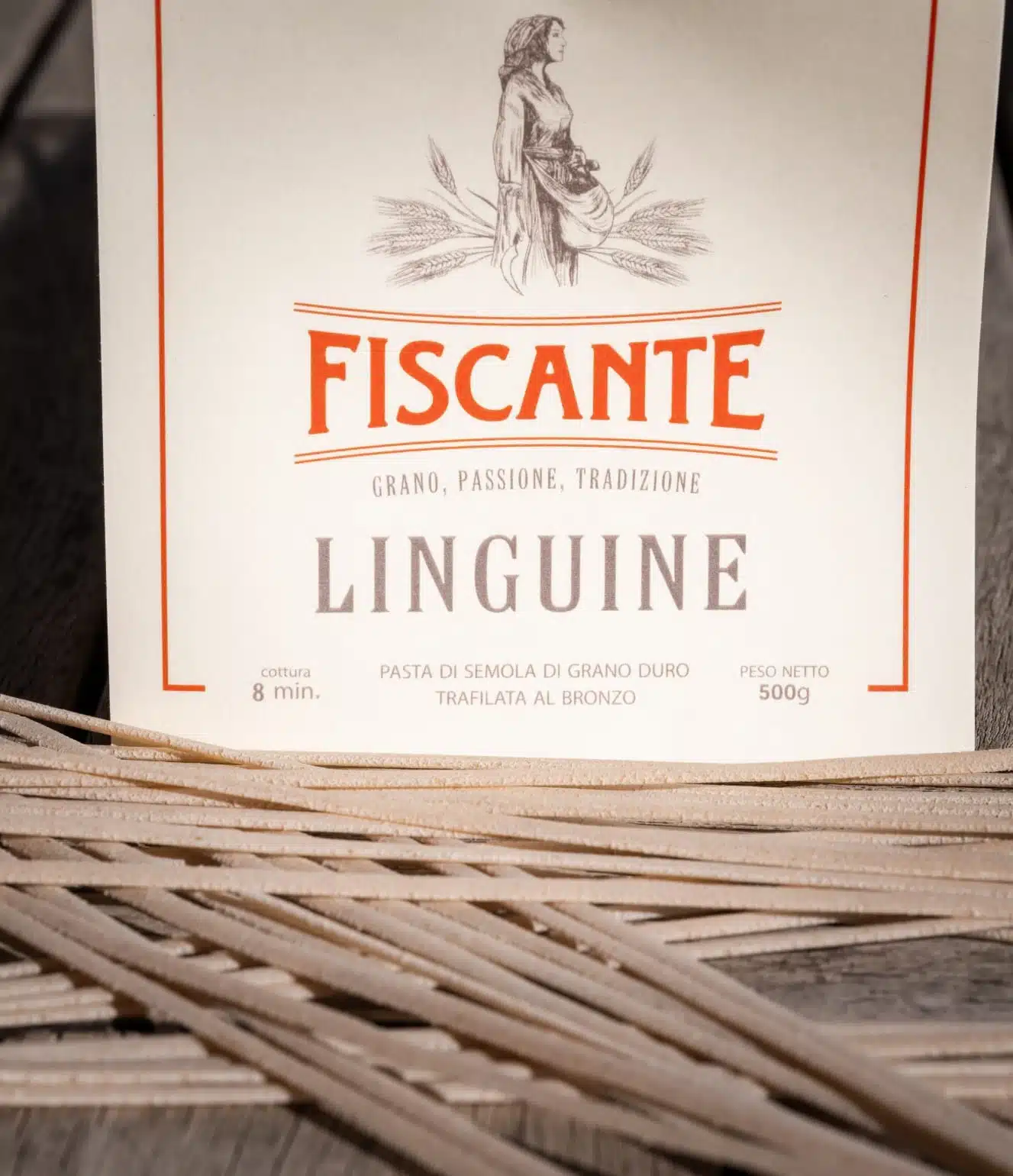 linguine Linguine biologiche Fiscante | Pasta biologica di grano duro 100% italiano trafilata al bronzo - immagine 1